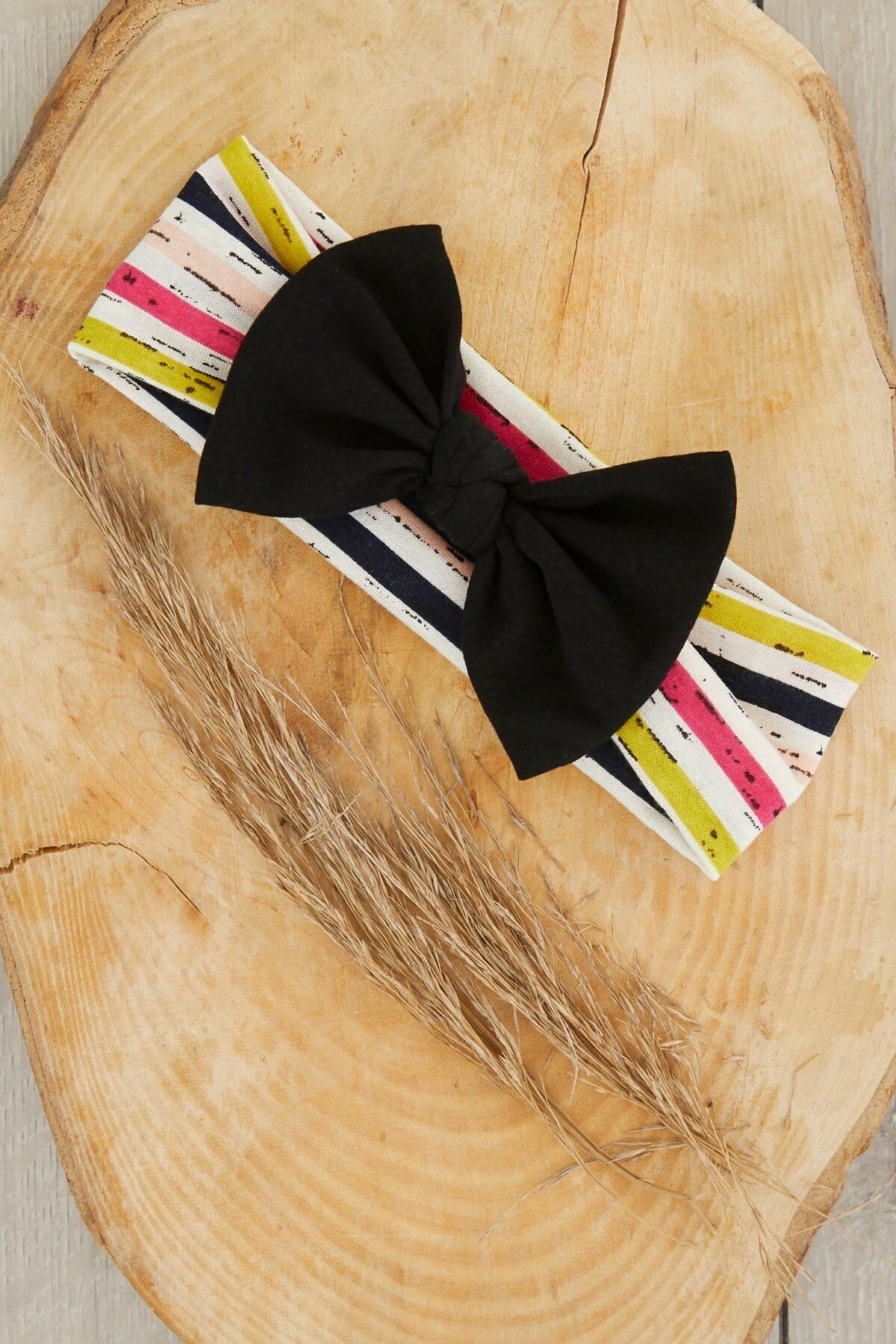 Çok Renkli Kız Bebek Bandana Seti
