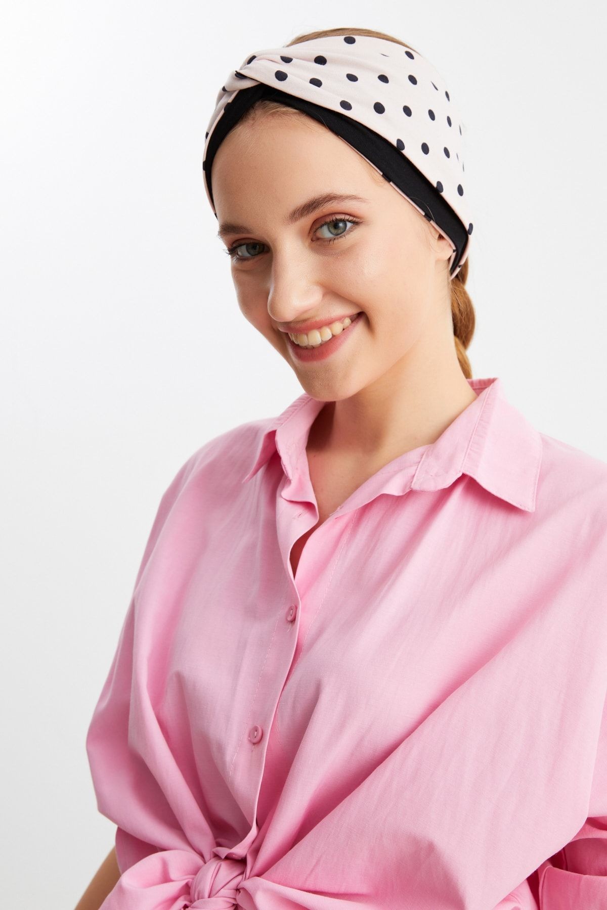 Kadın Style Pamuklu Penye, Kaymaz, Yumuşak, Esnek, Saç Bandı Bandana