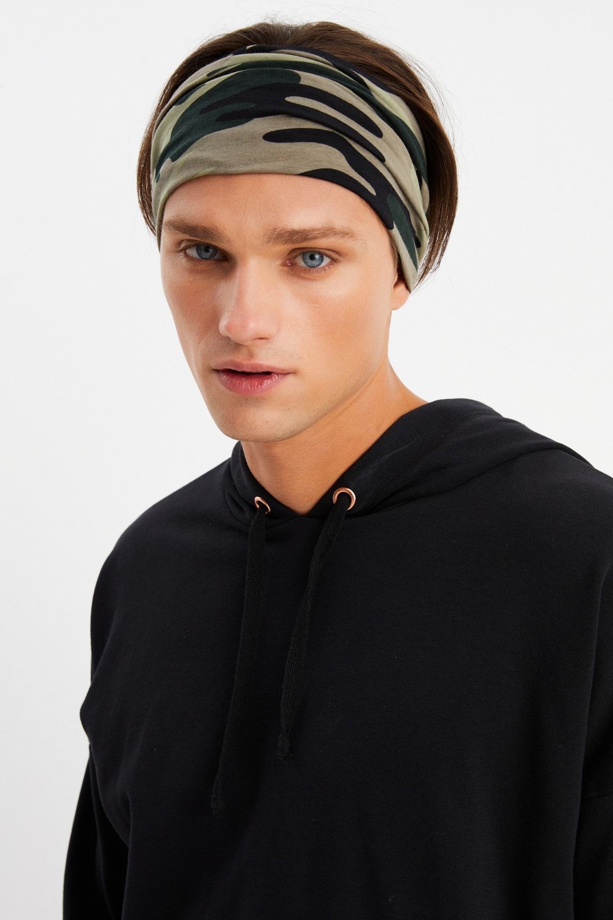 Erkek 4 Fonksiyonlu Koruyucu Pamuklu, Esnek, Terletmez, Bandana, Boyunluk, Maske