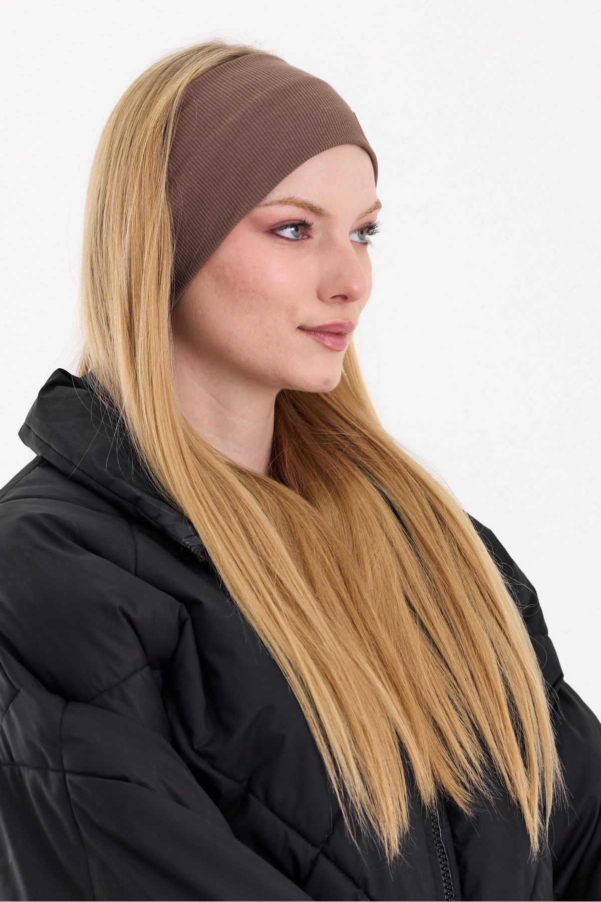 Kadın Pamuklu Kaşkorse, Kaymaz, Terletmez, Ultra Hafif, Spor Saç Bandı Bandana