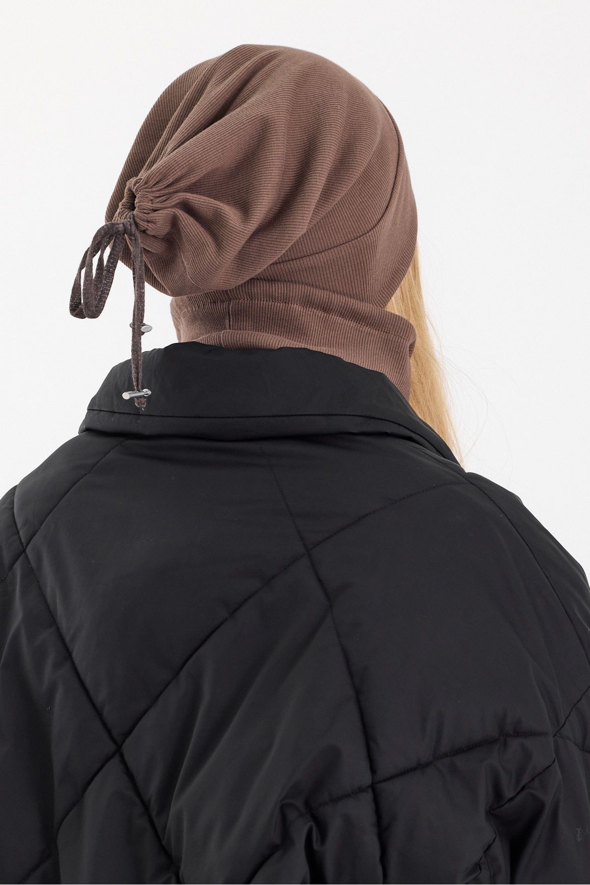 Kadın %100 Pamuklu Kaşkorse, Terletmez, Ultra Hafif Ve Yumuşak Bere Boyunluk Takım