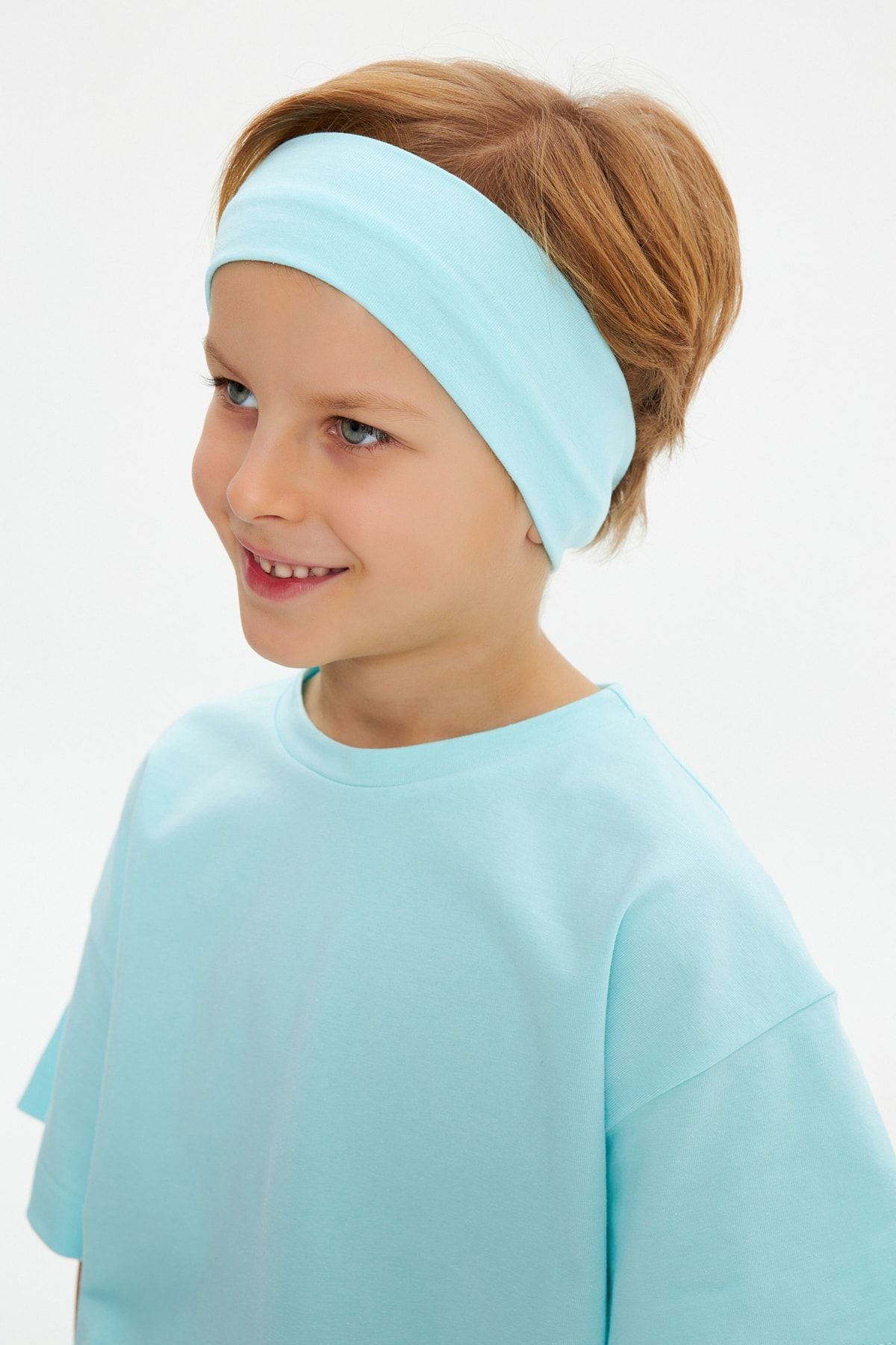 Erkek %100 Pamuklu Penye Şort T-Shirt Bandana 3'lü Alt Üst Takım Spor Rahat Koleksiyon 5