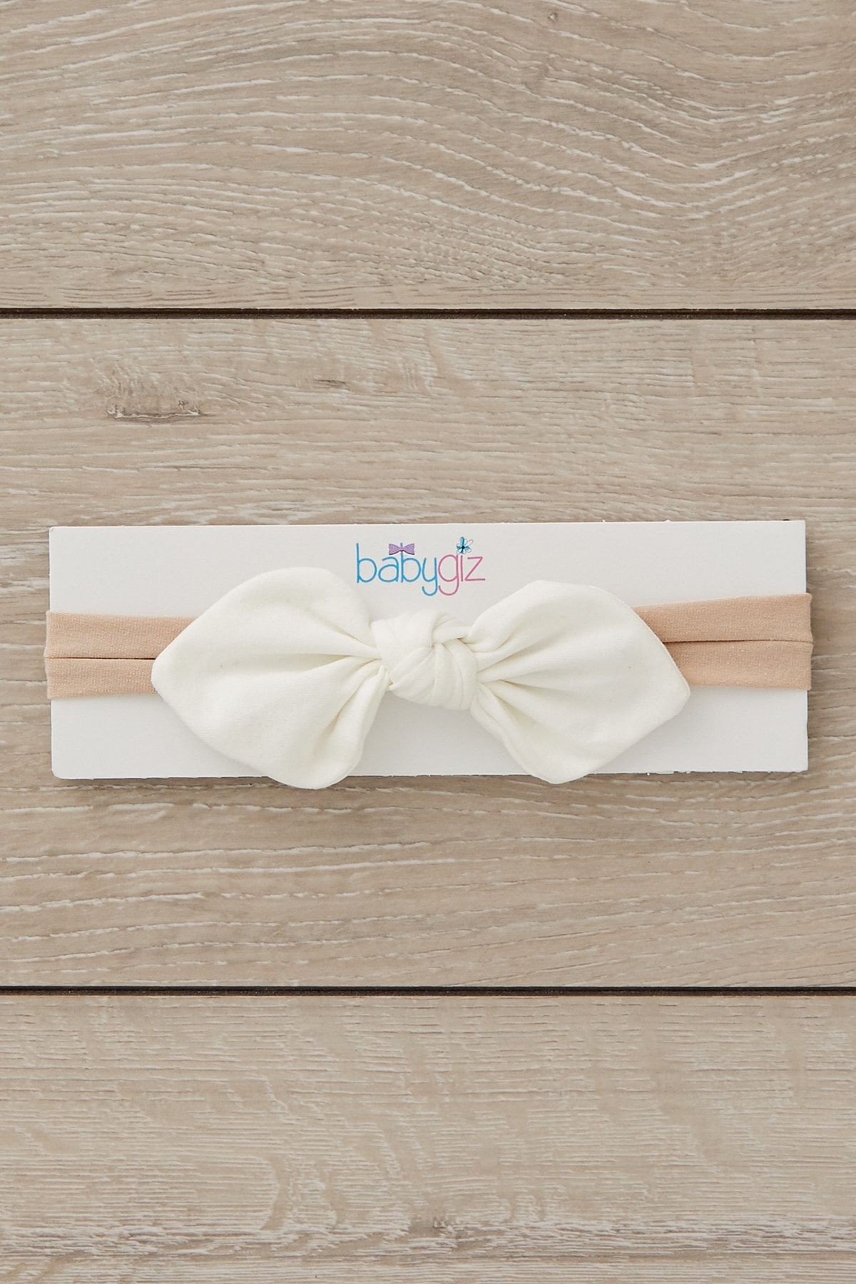 El Yapımı Yumuşak stil ince bağlamalı Doğal Pamuklu Penye 2'li Bebek Çocuk Kız Bandana Batik Beyaz