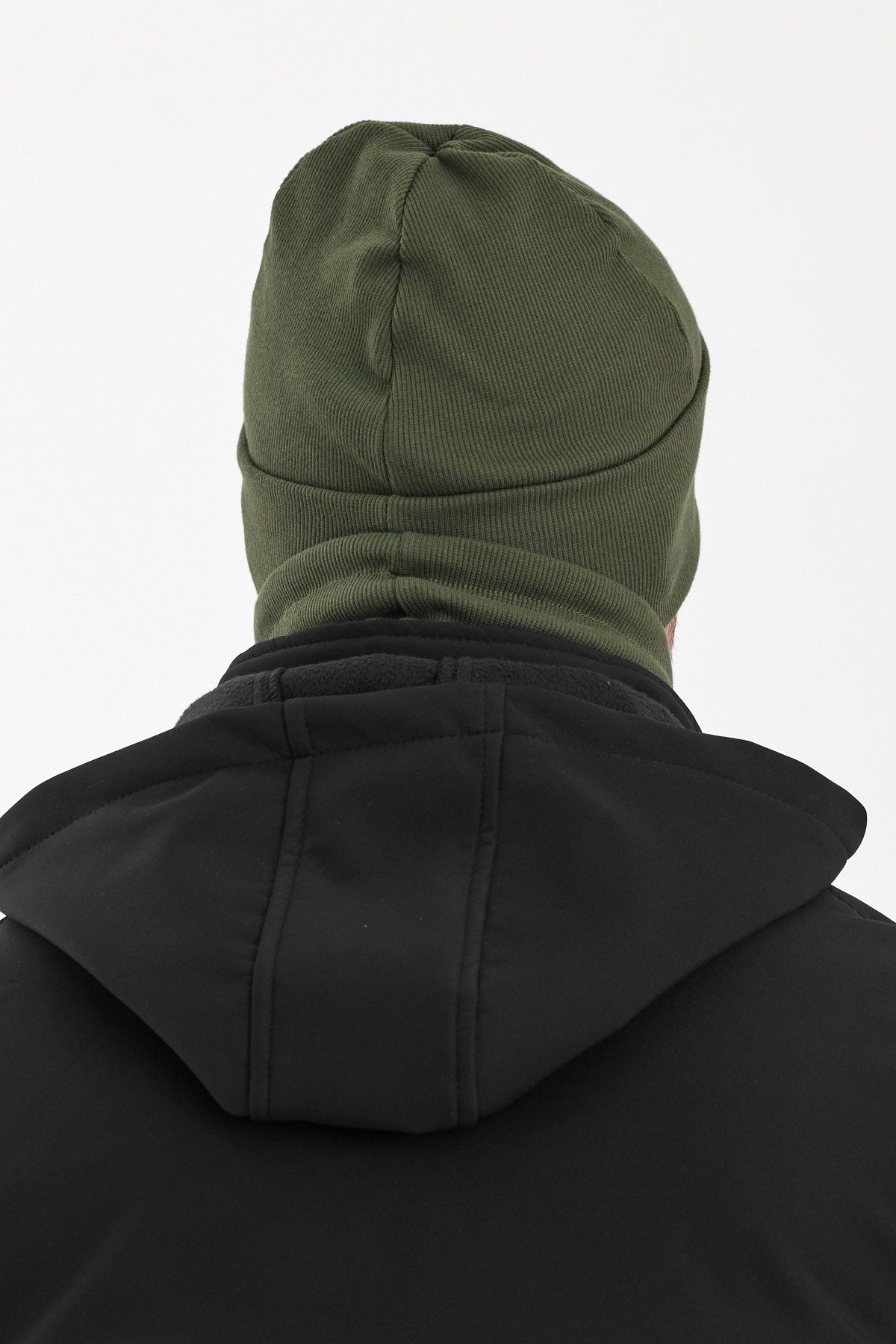 Erkek Balıkçı Style Pamuklu Kaşkorse, Terletmez, Ultra Hafif, Yumuşak Bere Boyunluk Takım