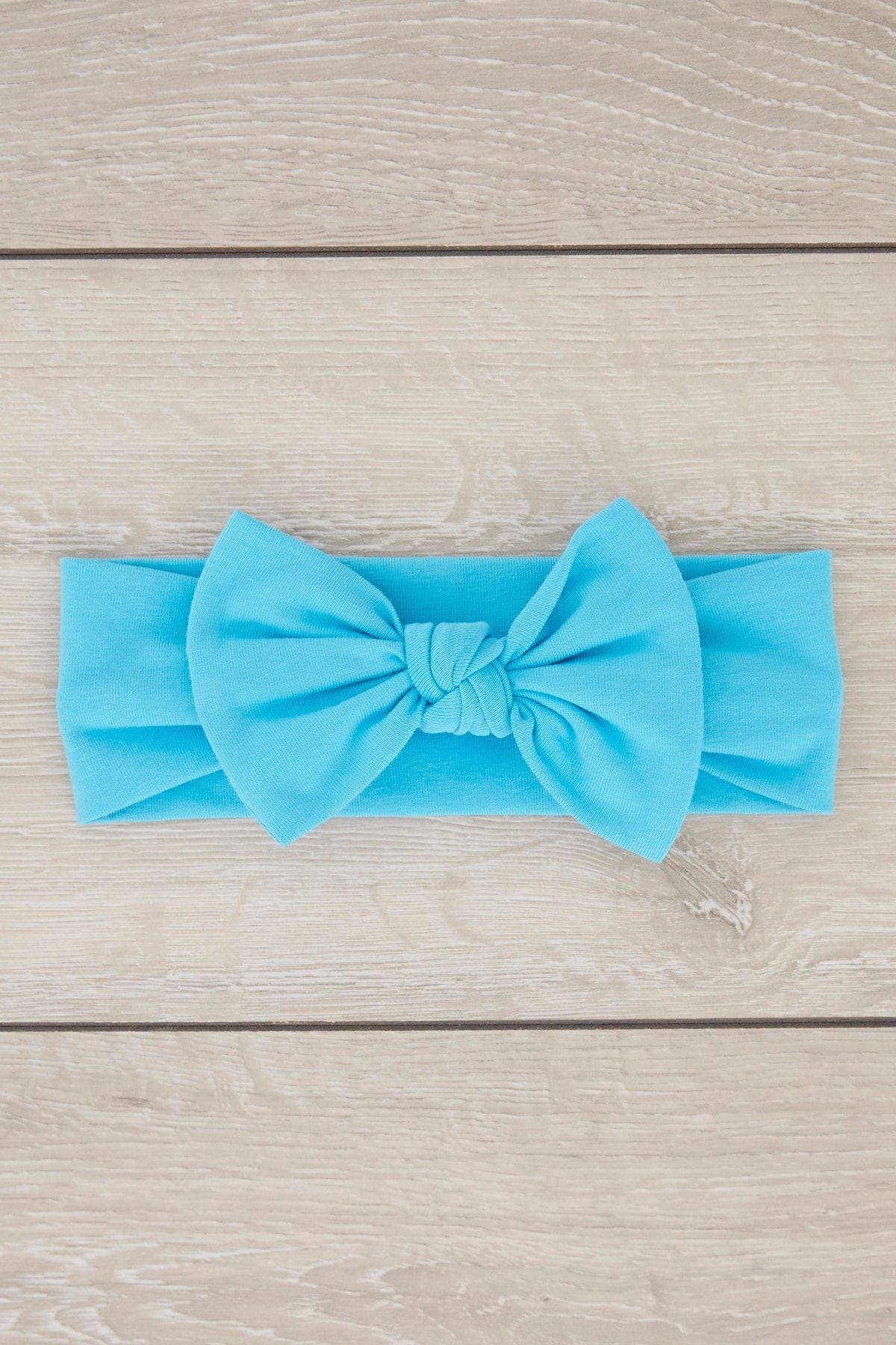 El Yapımı Yumuşak Fiyonk Bağlamalı Doğal %100 Pamuklu Penye 3'lü Bebek Çocuk Kız Bandana Set