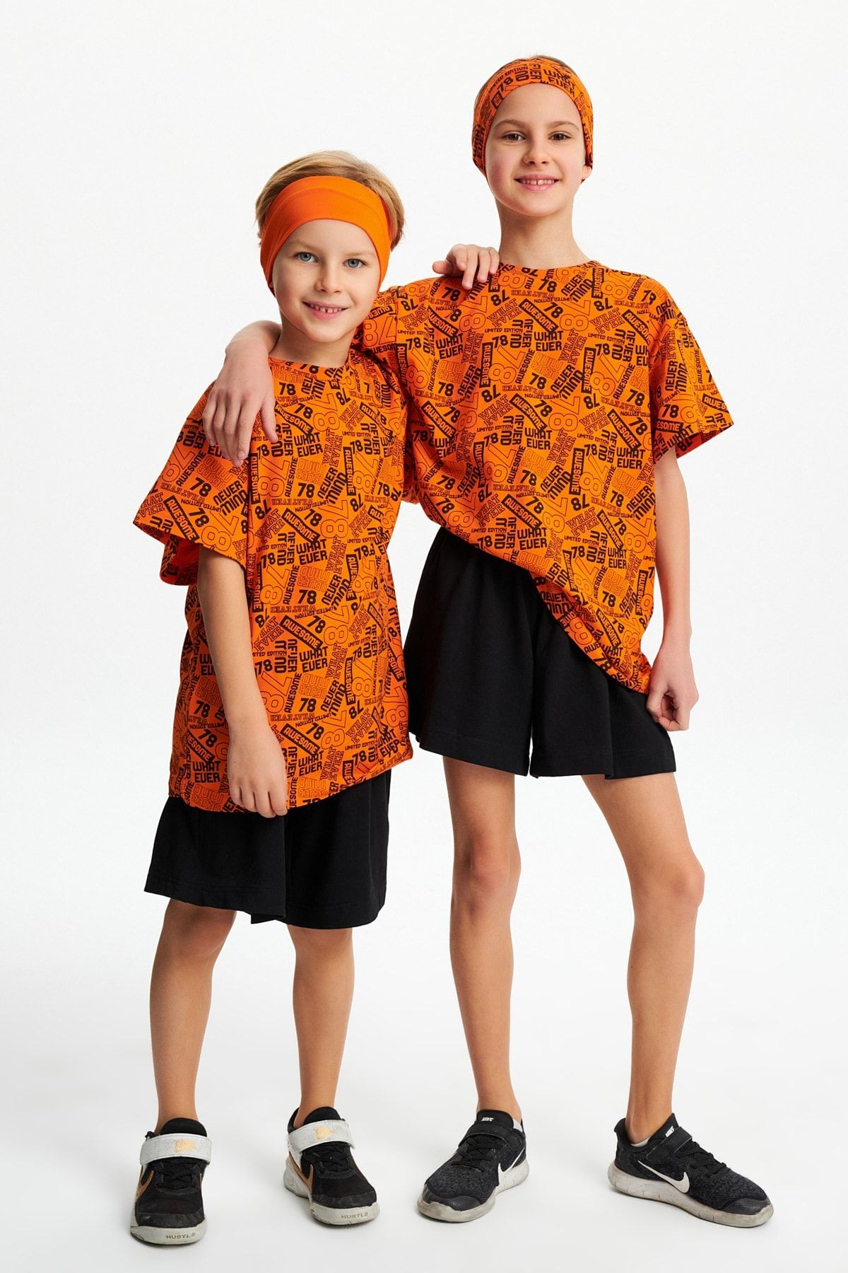 Erkek Çocuk Kısa Kollu Desenli Bisiklet Yaka Terletmez, Yumuşak Rahat %100 Pamuklu Penye T-shirt