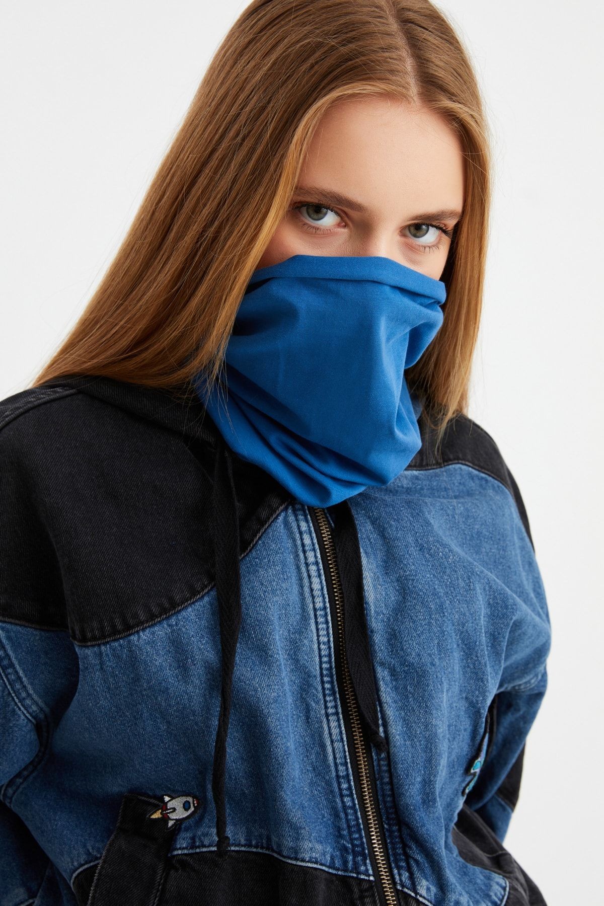 Kadın 4 Fonksiyonlu Koruyucu, Pamuklu, Esnek, Terletmez, Bandana, Boyunluk, Buff, Maske