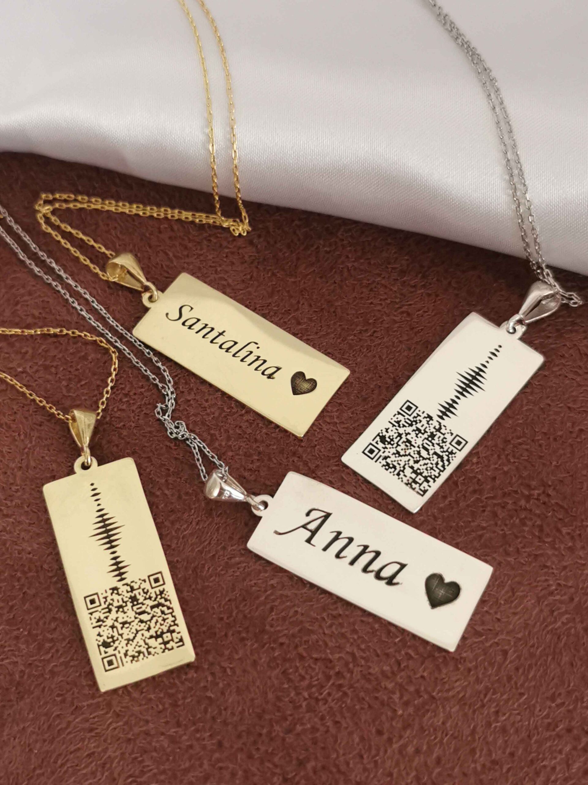 Women QR Code Medical Necklace,alert ID Necklace,custom Medical Necklace,gift  for Mom,gift for Grandma,diabetes,epilepsy,allergy Necklace - Etsy