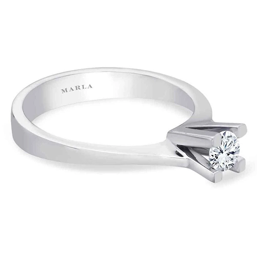 Pırlanta Tektaş Yüzük 0.30 Karat