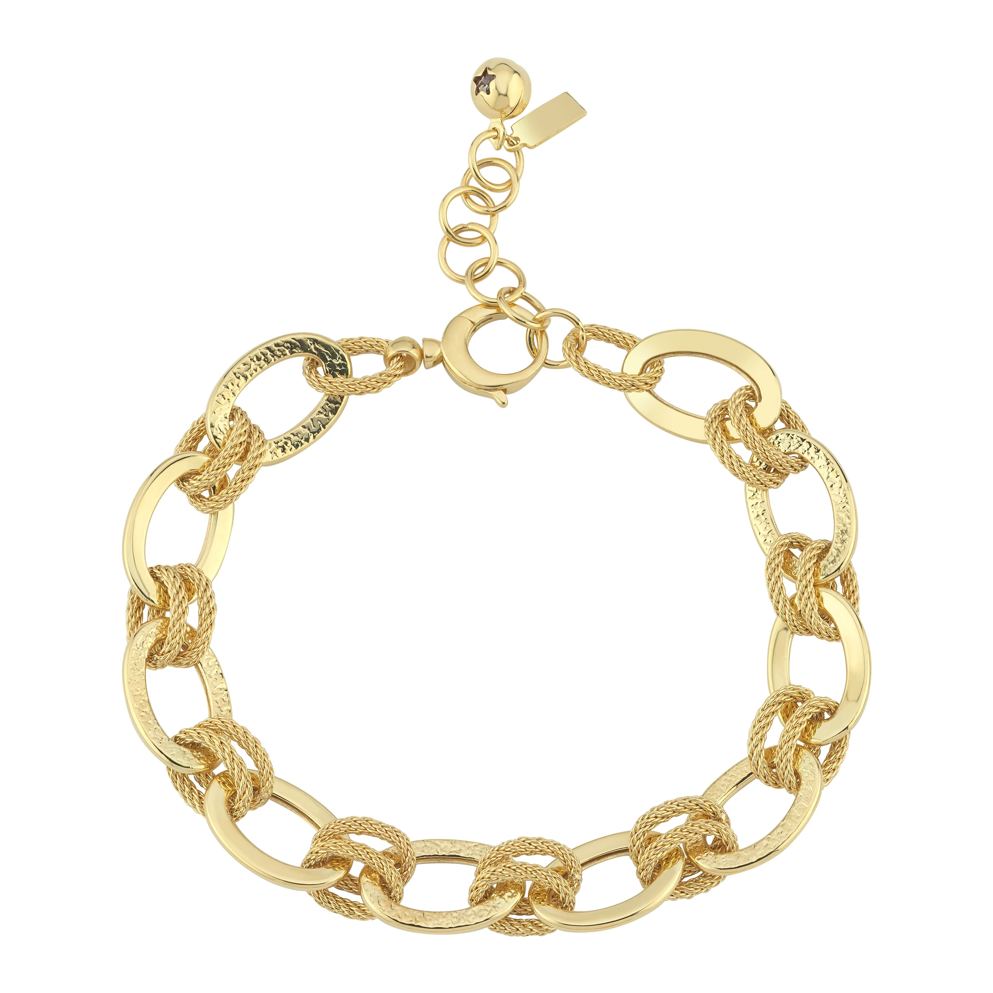 Dokulu Altın Bileklik