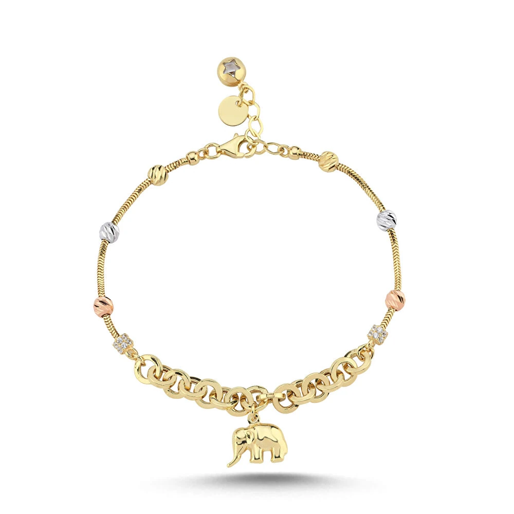 Charmlı Altın Bileklik