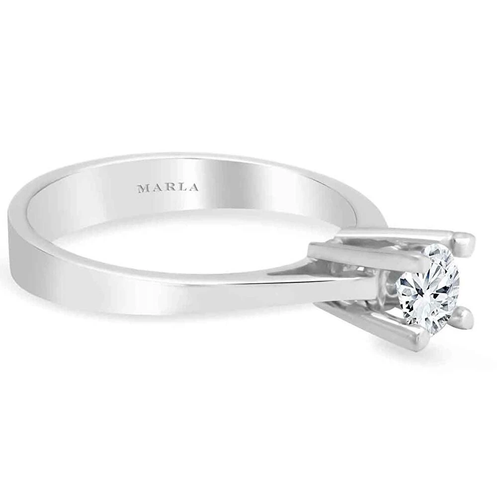 Pırlanta Tektaş Yüzük 0.35 Karat