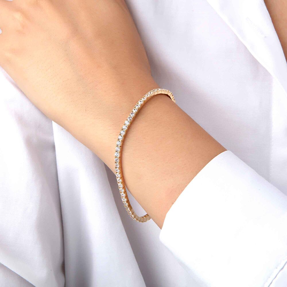 Rose Altın Suyolu 3 mm