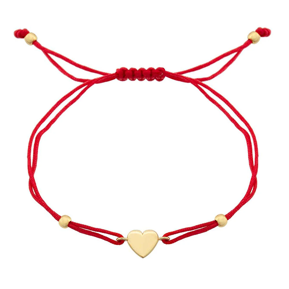 İpli Kalp Bileklik