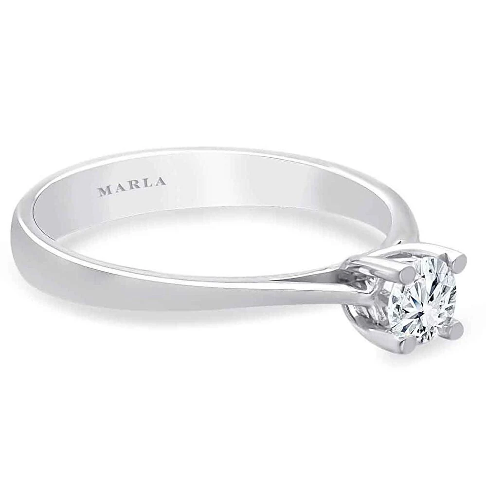 Pırlanta Tektaş Yüzük 0.70 Karat