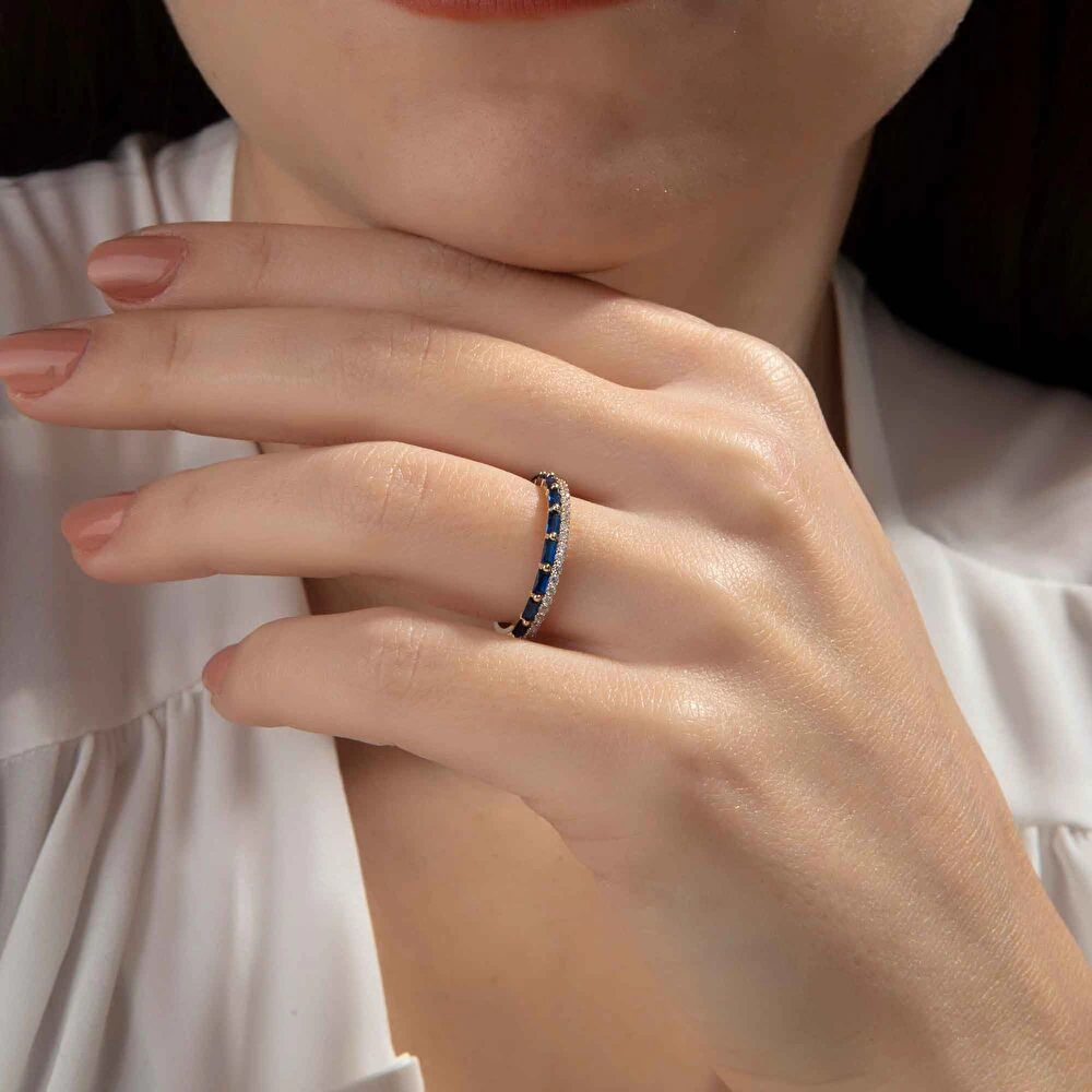 Renkli Taşlı Yüzük