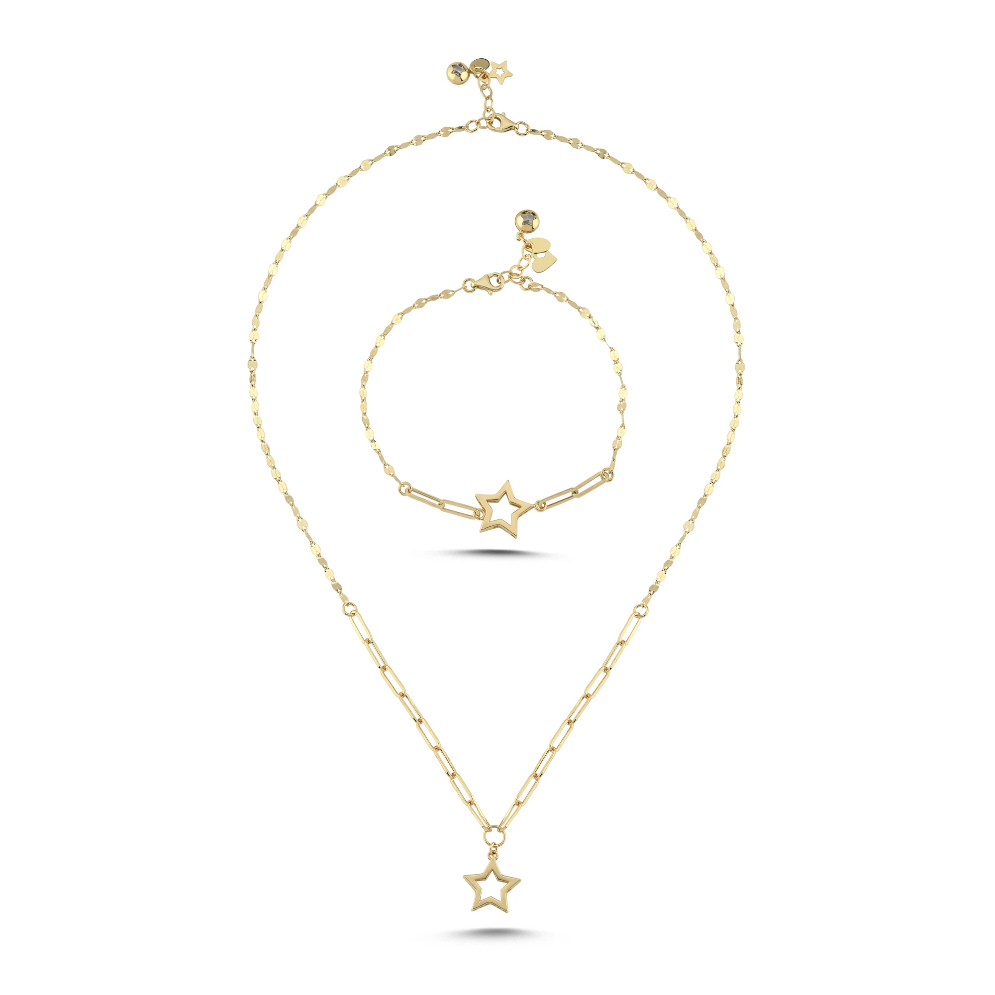 Yıldızlı Altın Set