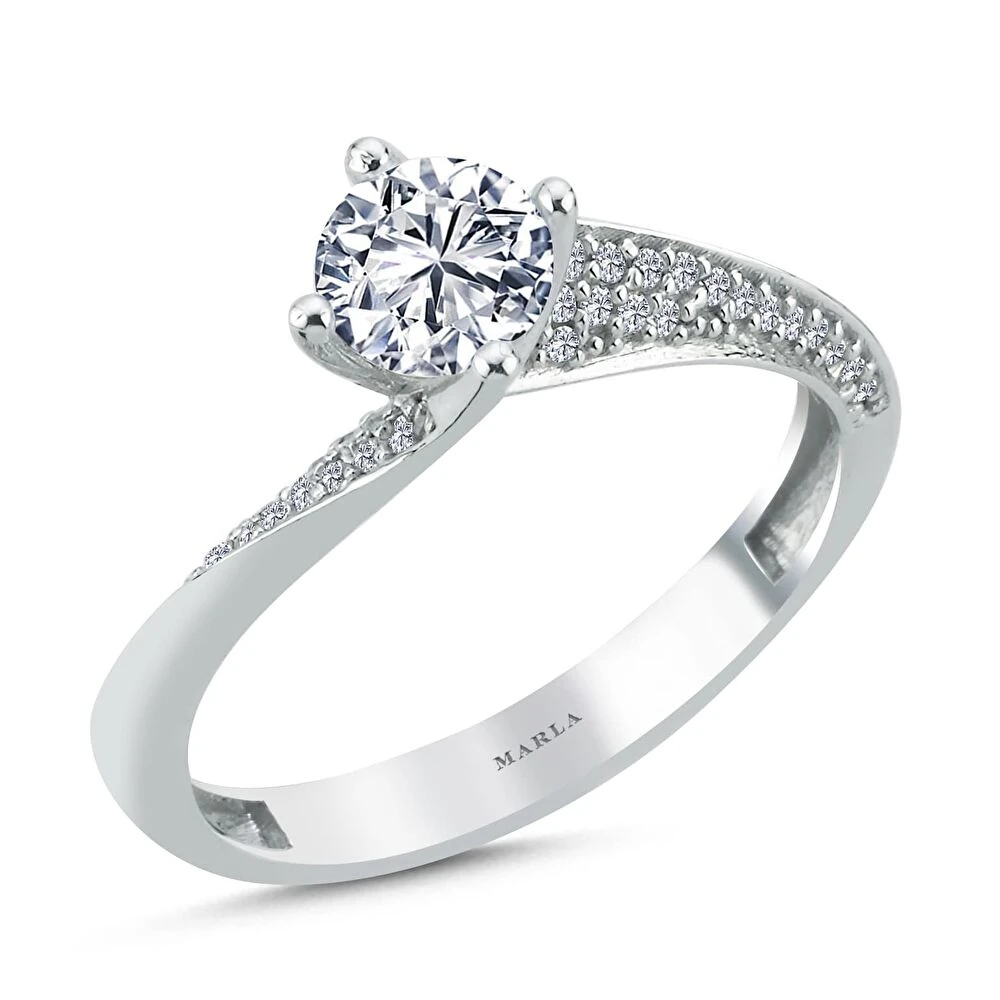 Altın Tektaş Yüzük