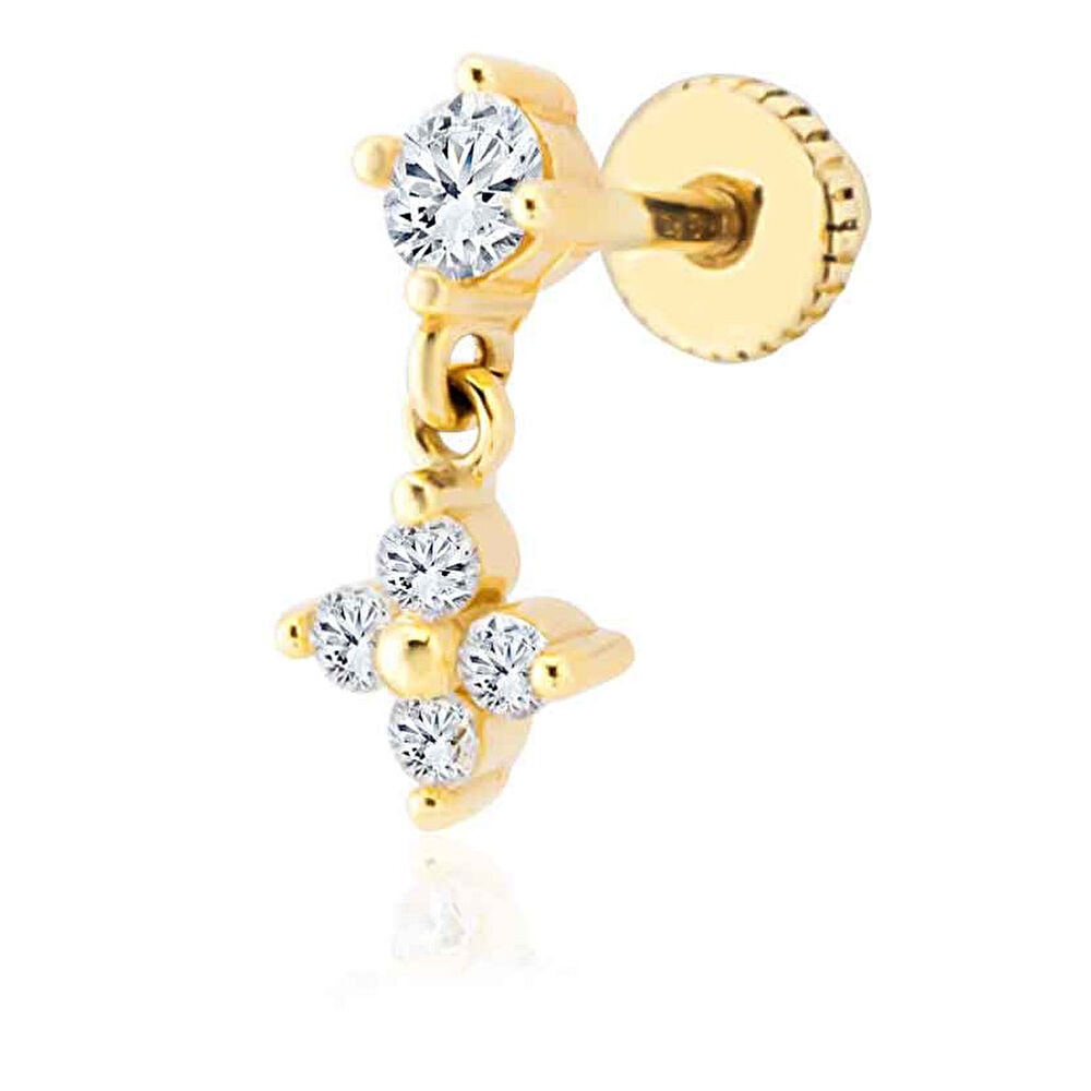 Pırlanta Sarkıtlı Tragus