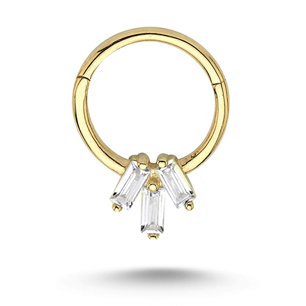 Pırlantalı Halka Piercing