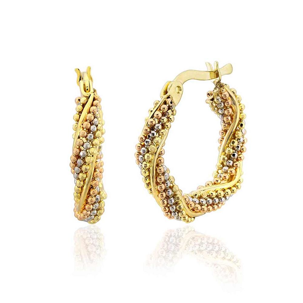 Dorikalı Altın Küpe