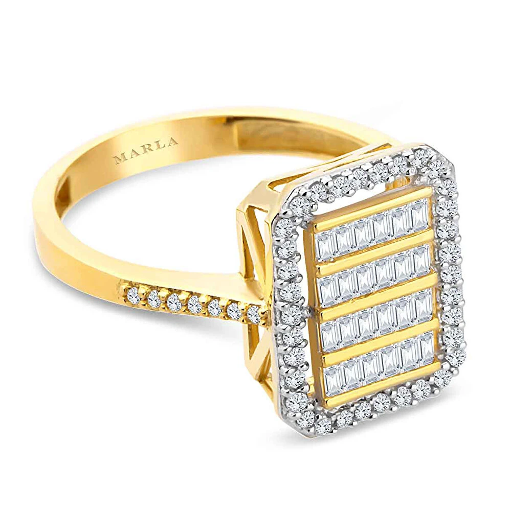 Altın Baget Yüzük