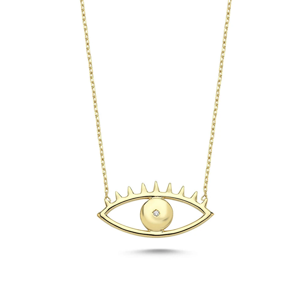 Altın Göz Kolye