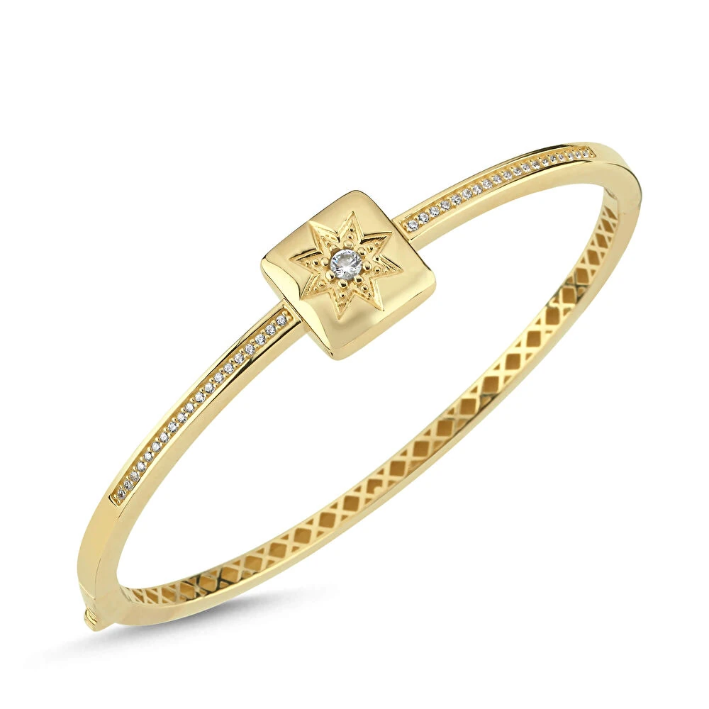 Yıldız İkonlu Altın Kelepçe