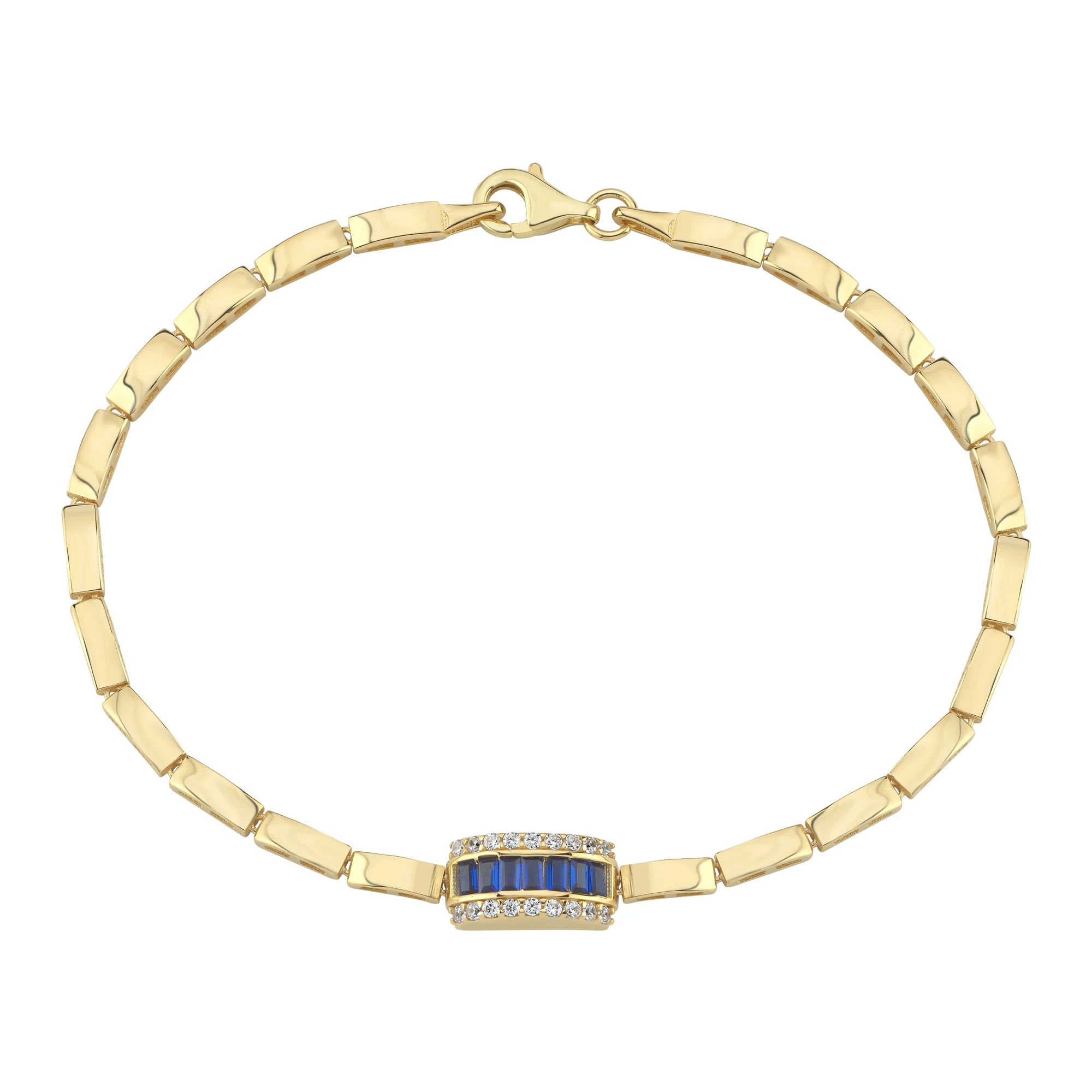 Renkli Taşlı Altın Bileklik