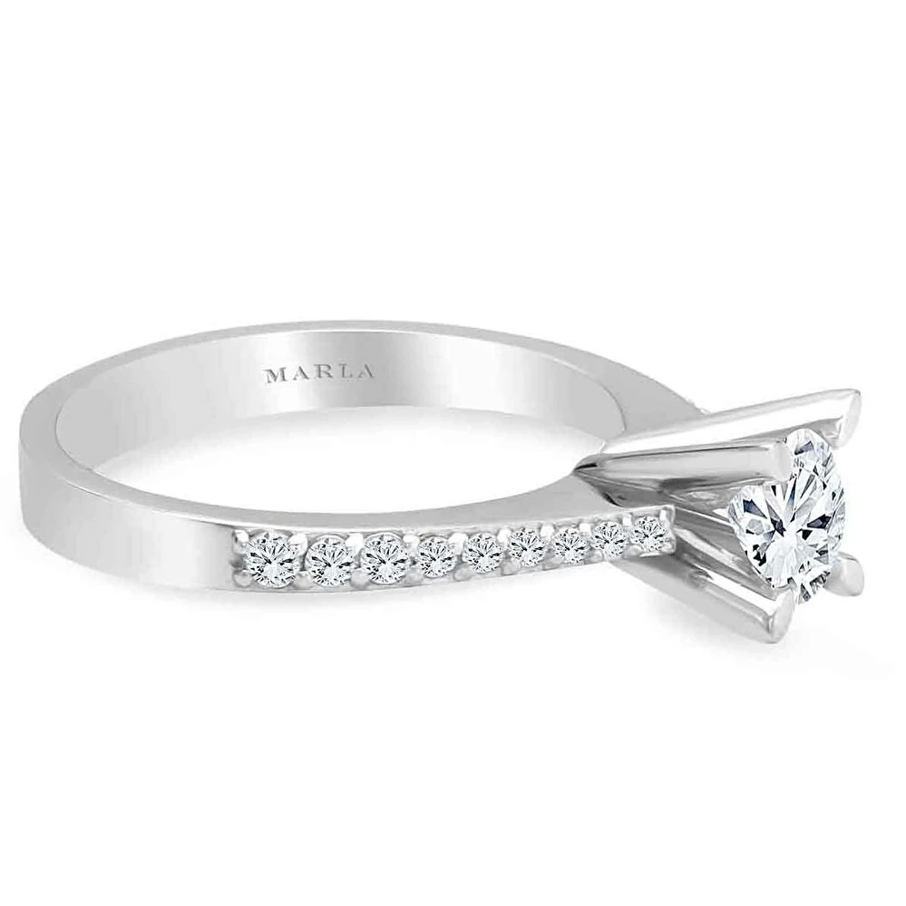 Pırlanta Aura Tektaş Yüzük 0.78 Karat