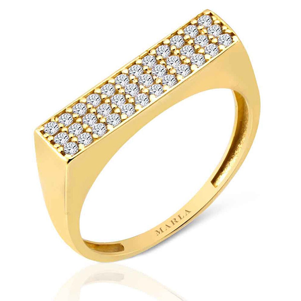 Taş Detaylı Yüzük