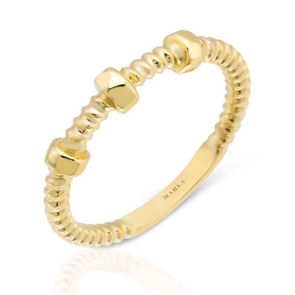 Minimalist Altın Yüzük