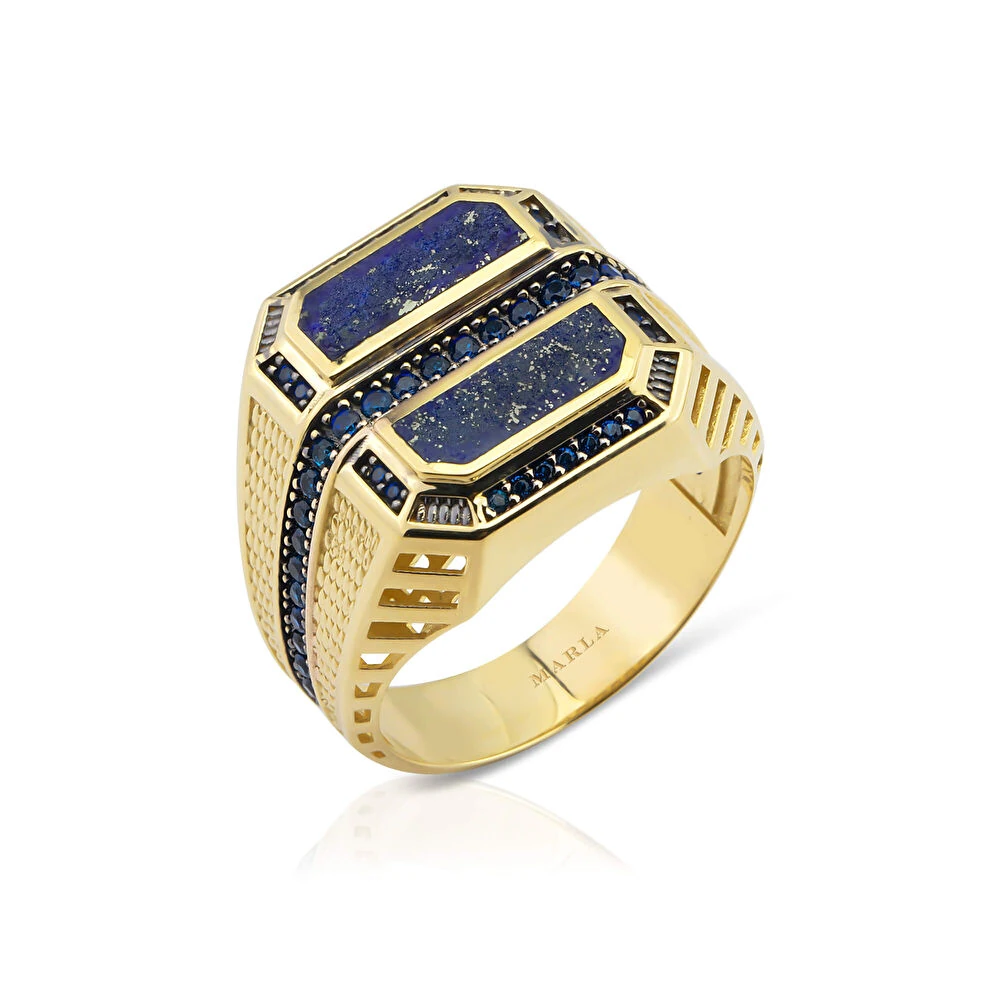 Mine Detaylı Erkek Yüzük