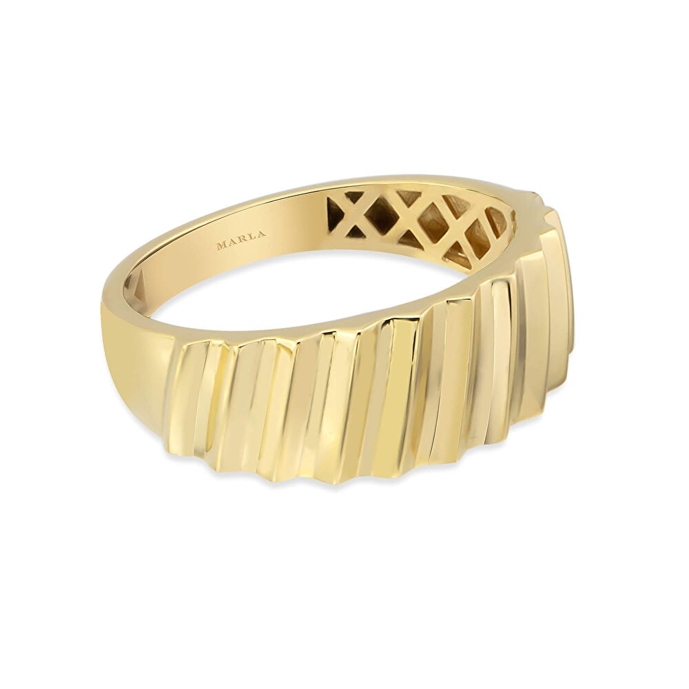 Altın Taş Detaylı  Yüzük