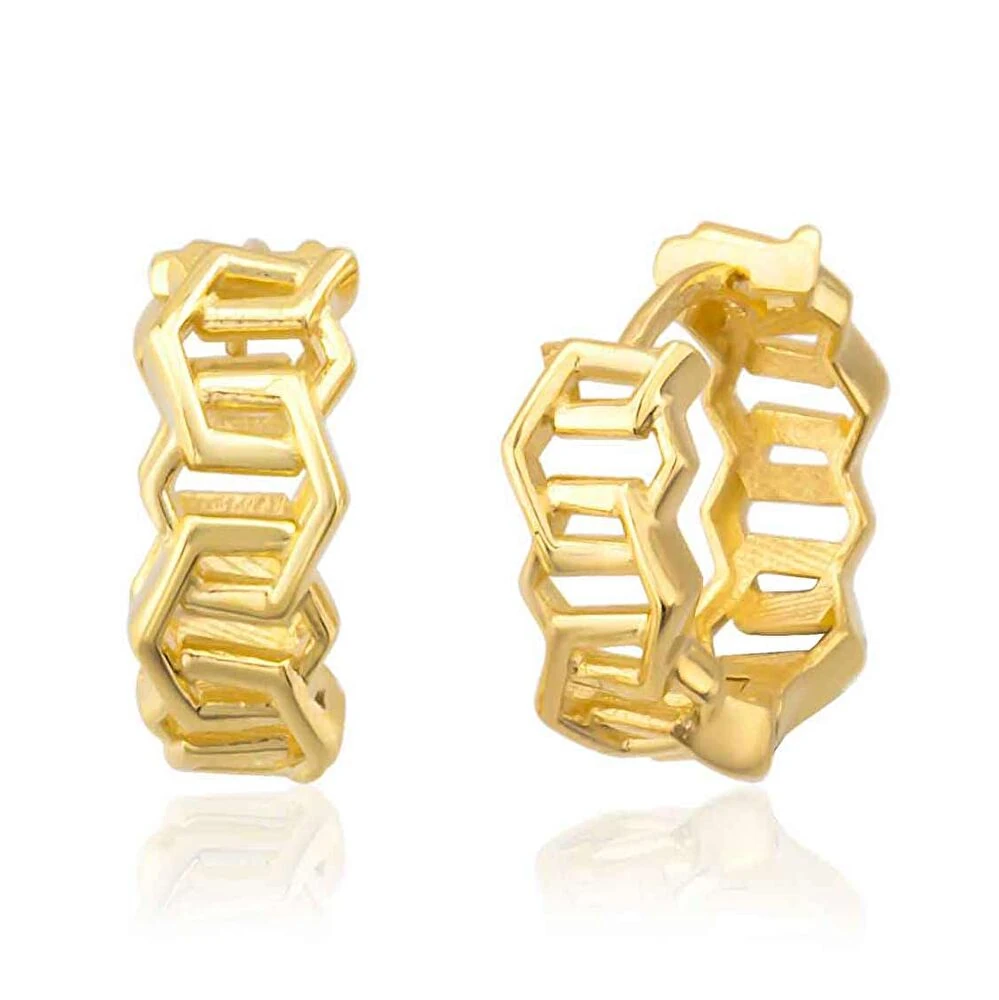 Altıgen Halka Küpe