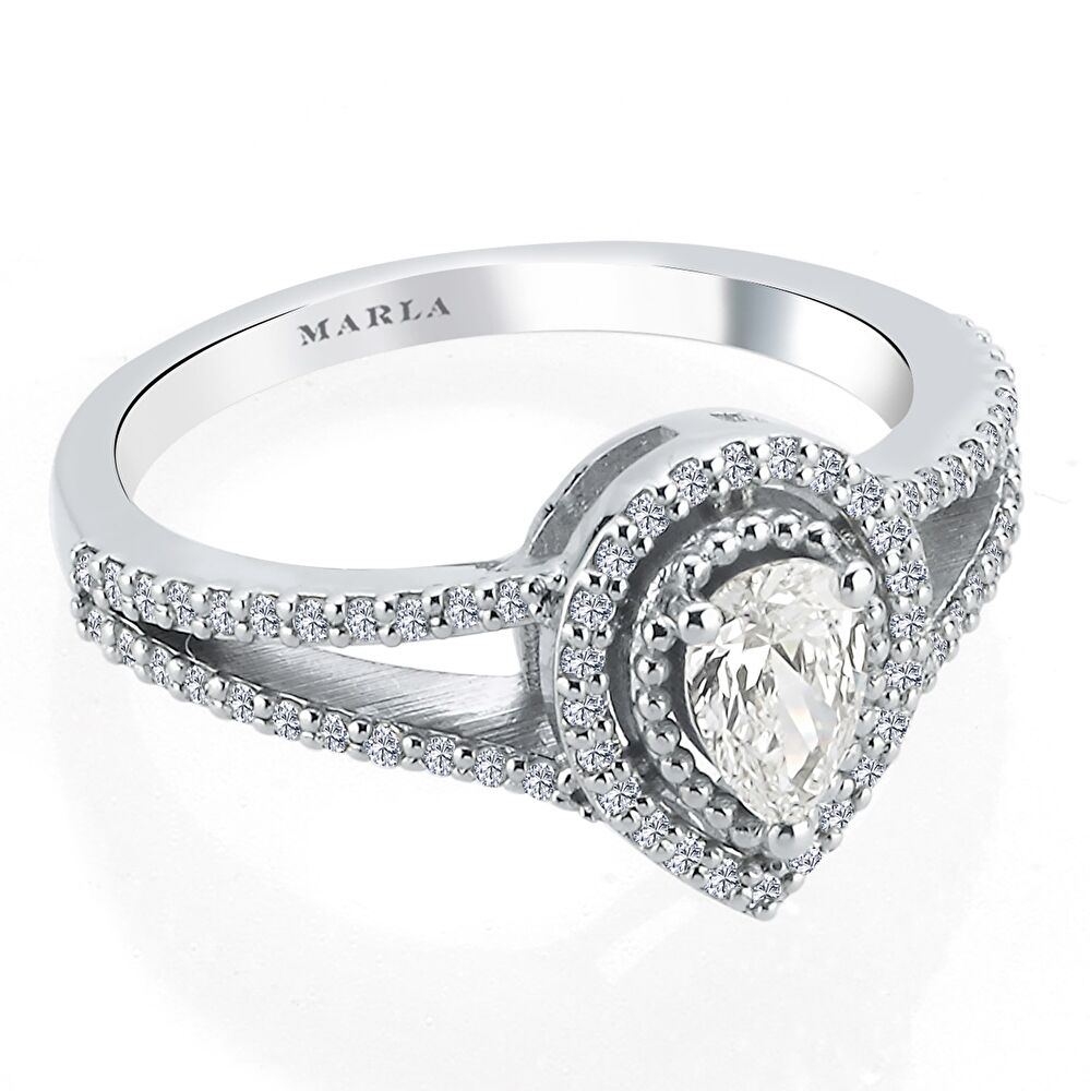 Damla Tektaş Yüzük 0.55 Karat