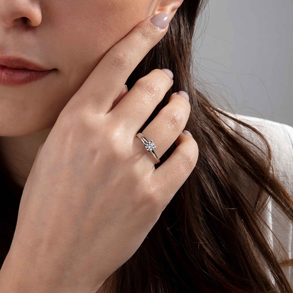 Tektaş Pırlanta Yüzük 0.30 Karat