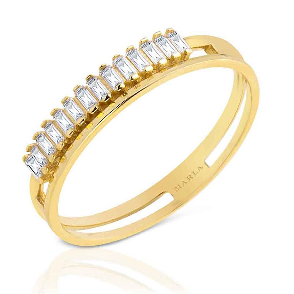 Baget Taşlı Yüzük