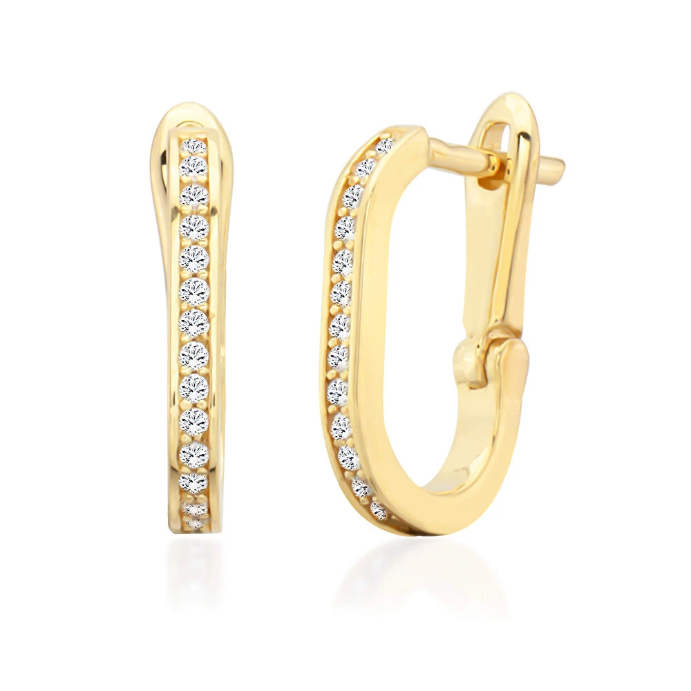 Taş Detaylı Ataç Küpe