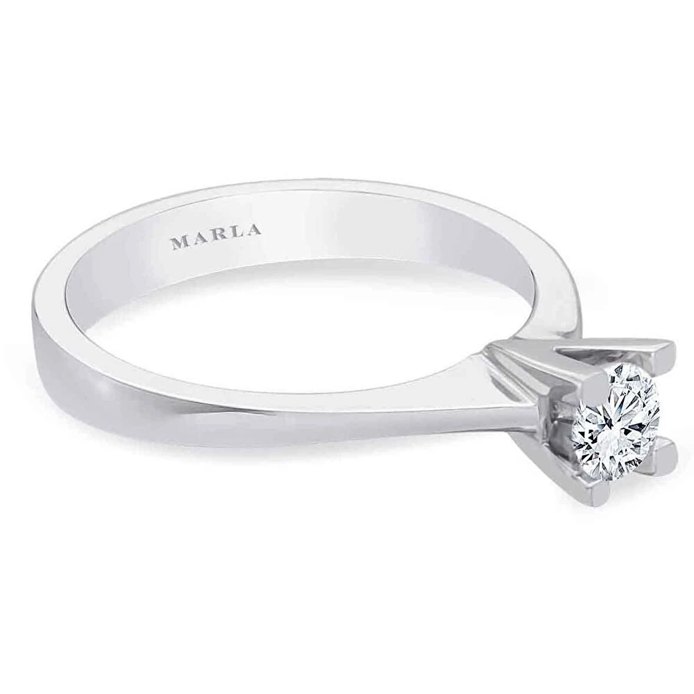 Pırlanta Tektaş Yüzük 0.23 Karat