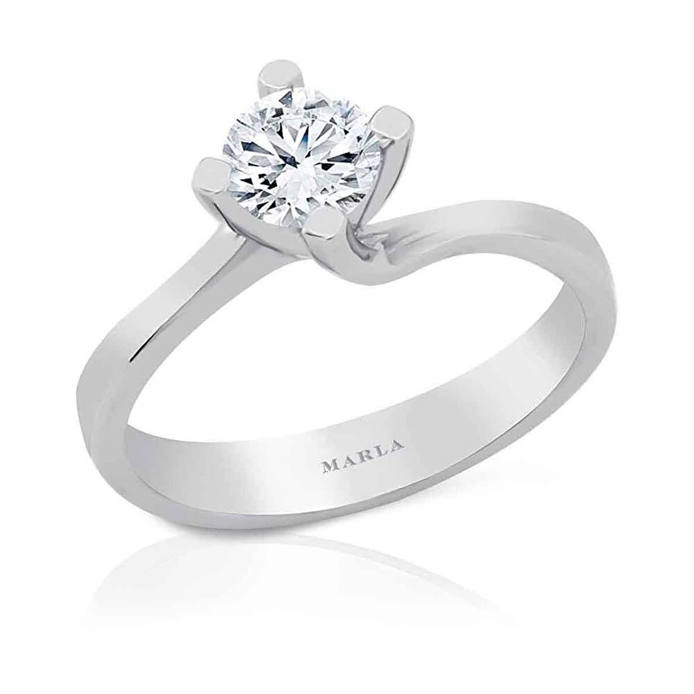 Pırlanta İvy Tektaş Yüzük 0.50 Karat