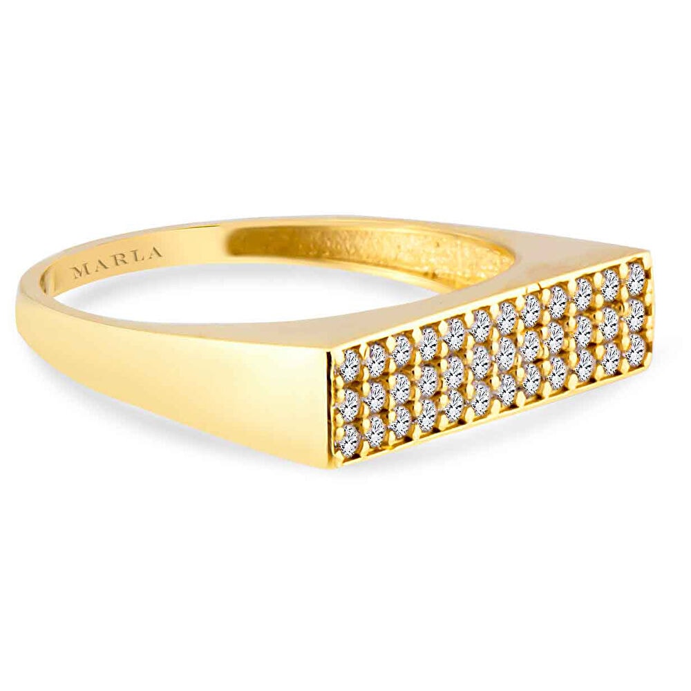 Taş Detaylı Yüzük