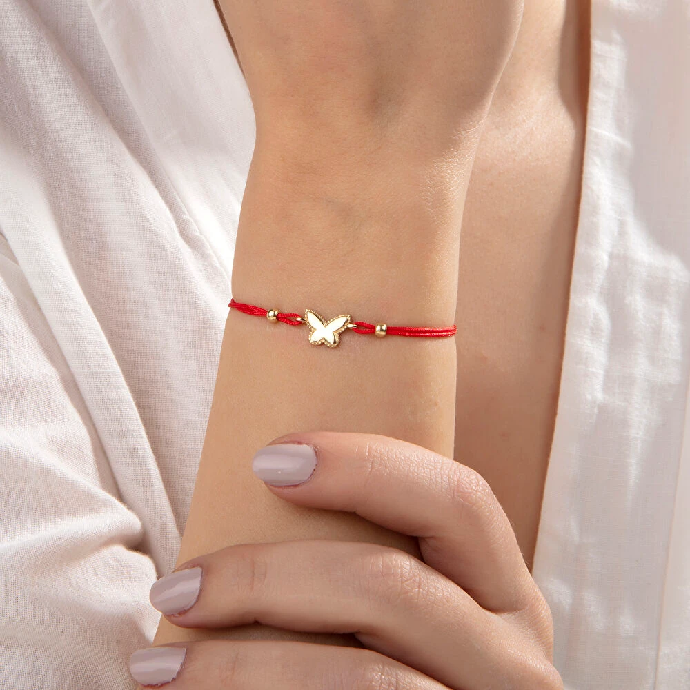 İpli Kelebek Bileklik