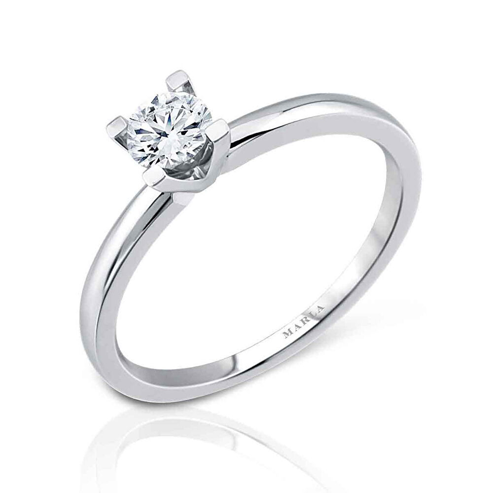 Pırlanta Tektaş Yüzük 0.20 Karat