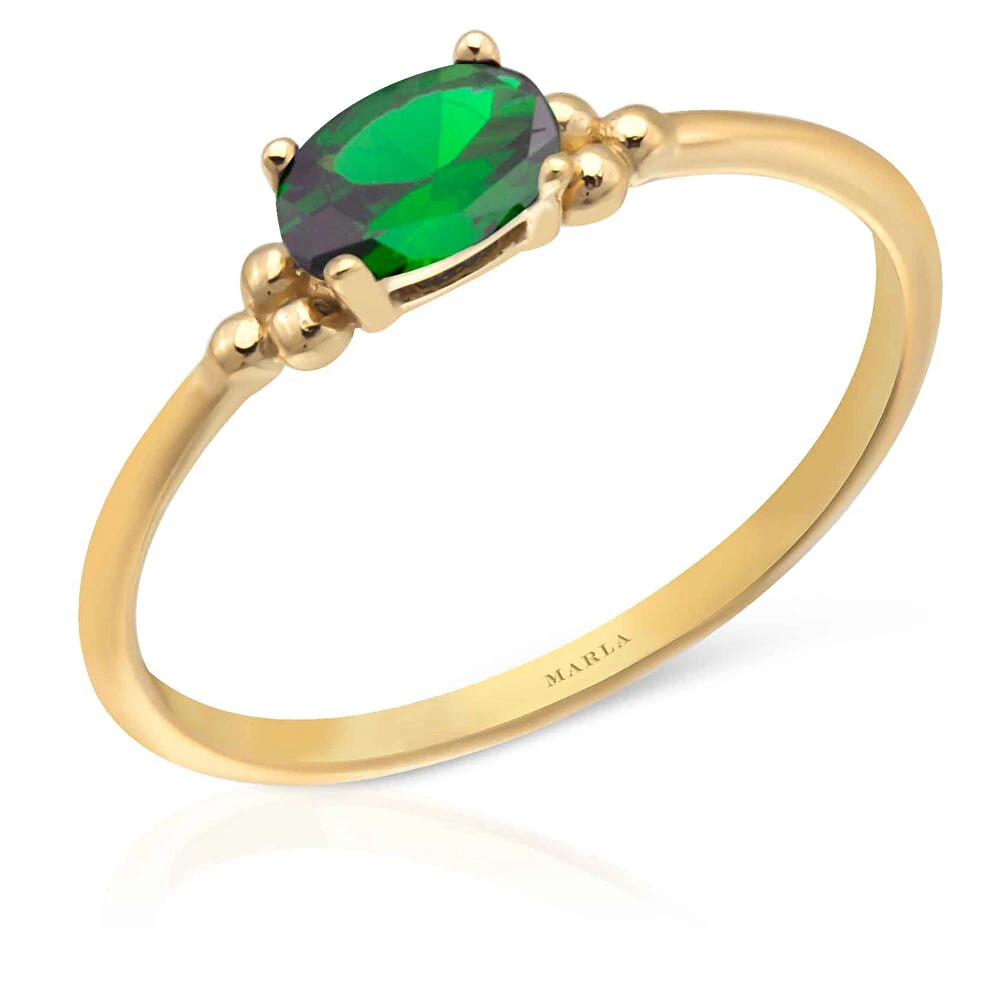 Renkli Taşlı Yüzük