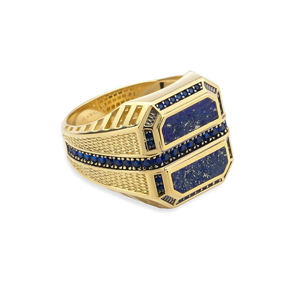 Mine Detaylı Erkek Yüzük