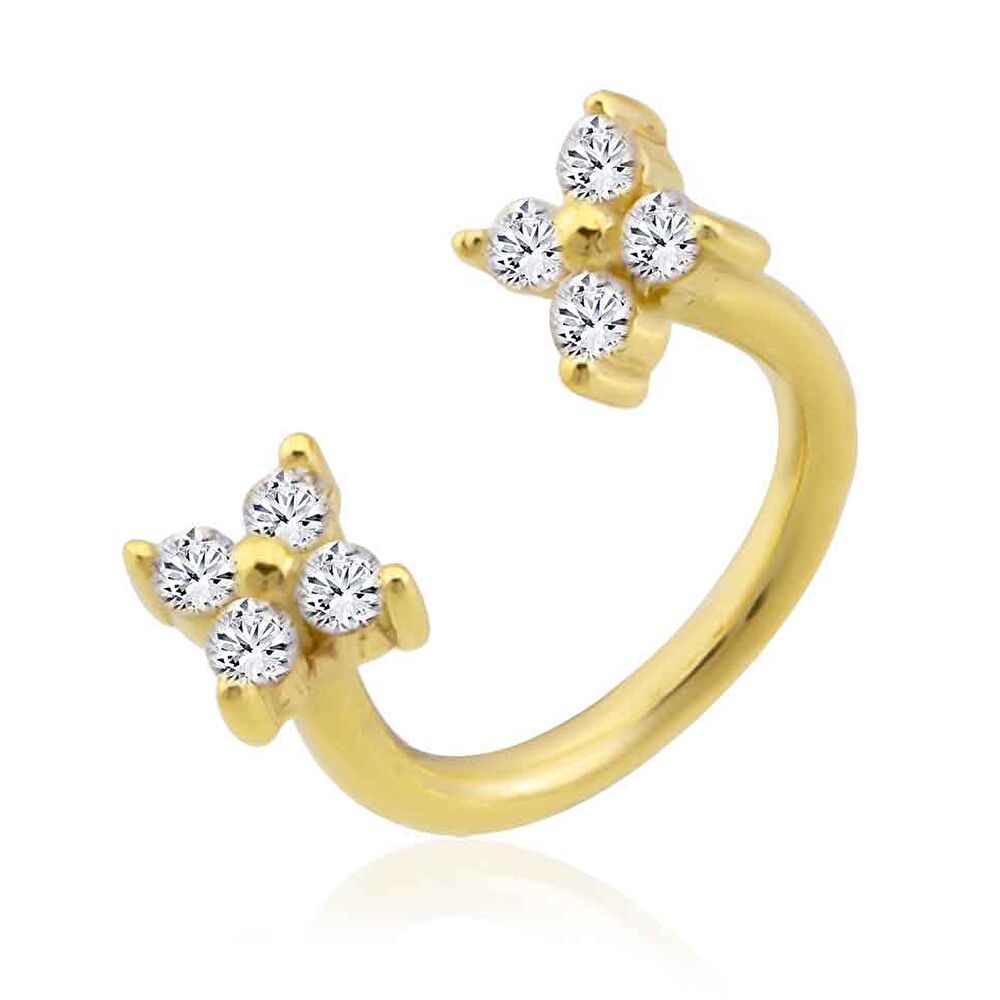 Çiçek Detaylı Tragus