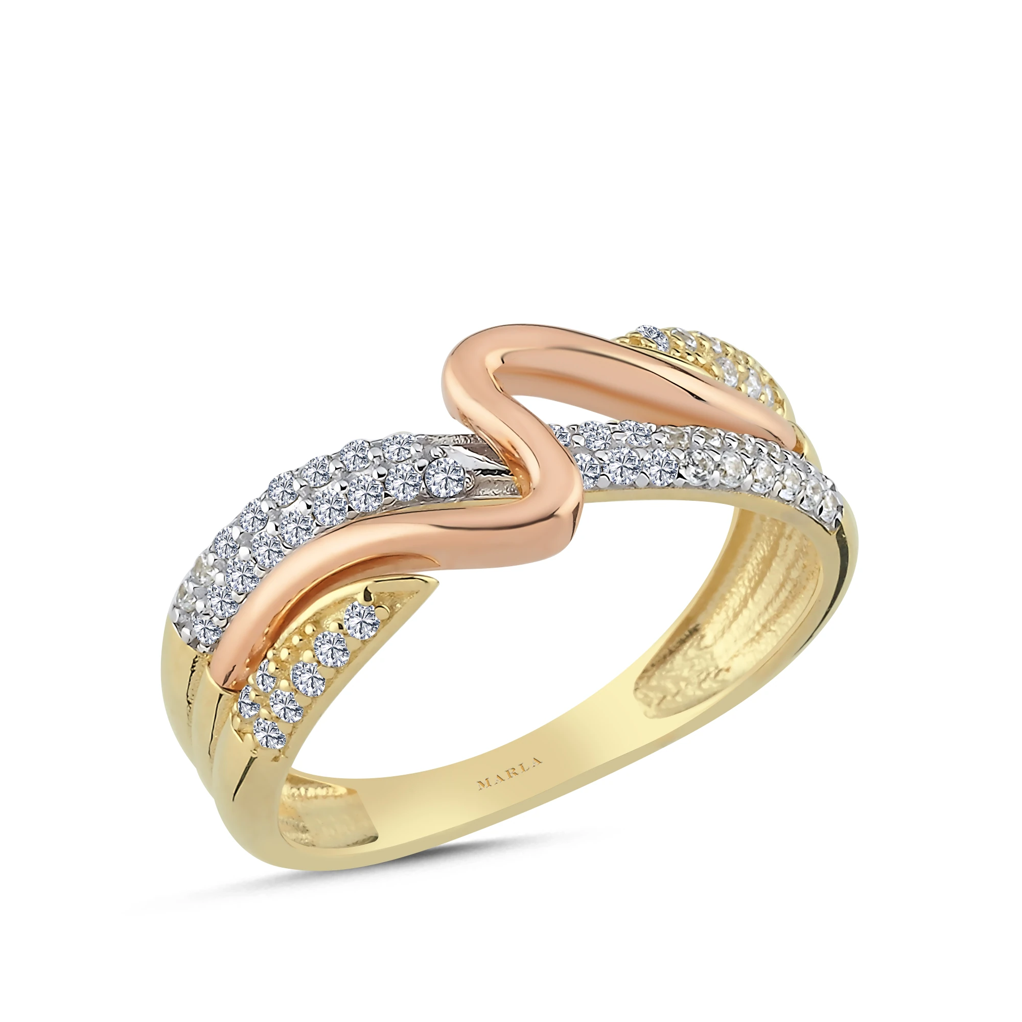 Üç Renk Altın Yüzük