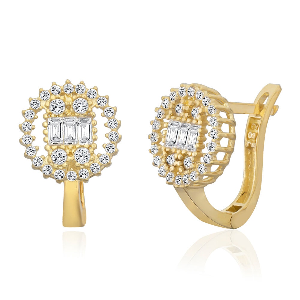 Yuvarlak Baget Küpe