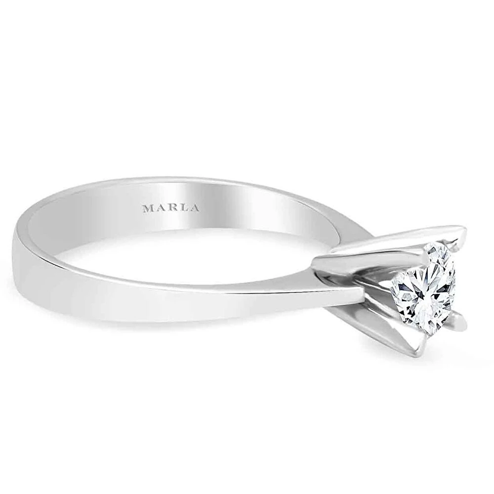 Pırlanta Tektaş Yüzük 0.40 Karat